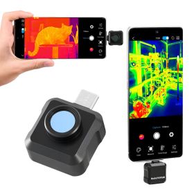 Thermal Imaging Camera for Android, 320 x 240 TISR Super Resolution, 25HZ Refresh Rate Infrared Thermal Imager for Smartphone Tablet